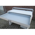 Werktafel, werkbank 130 cm x 75 cm.